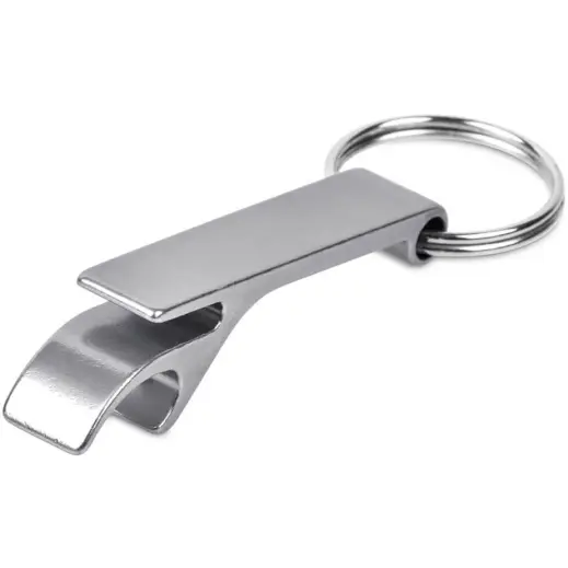 Altitude Tango Recycled Aluminium Bottle Opener Keyholder Silver